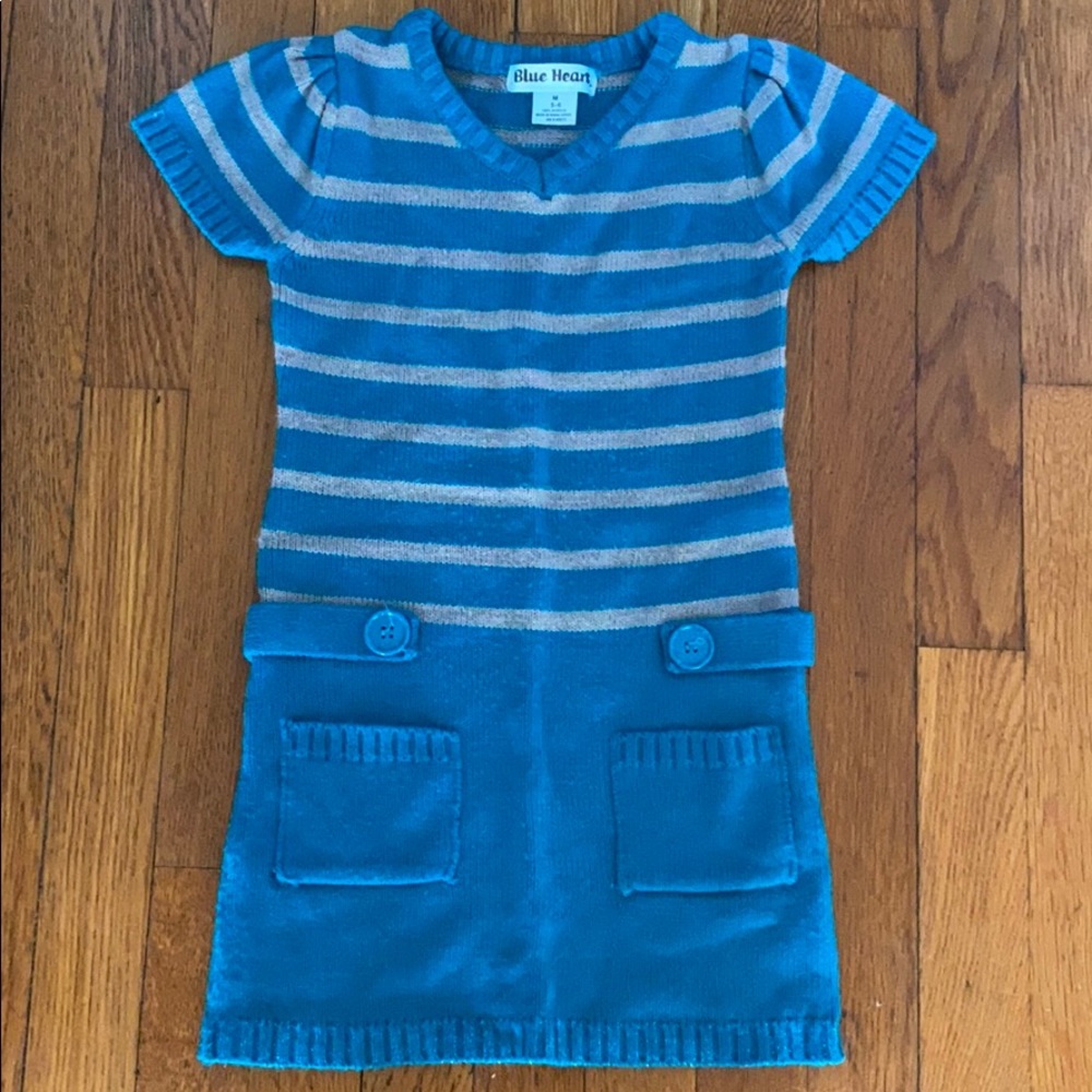 Girls Sweater Dress Size 5-6